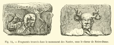 ノートルダム合唱団のもとで、モニュメントデノートで発見された断片 作： French School