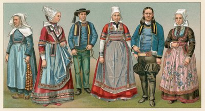 フランスのコスチューム 作： French School