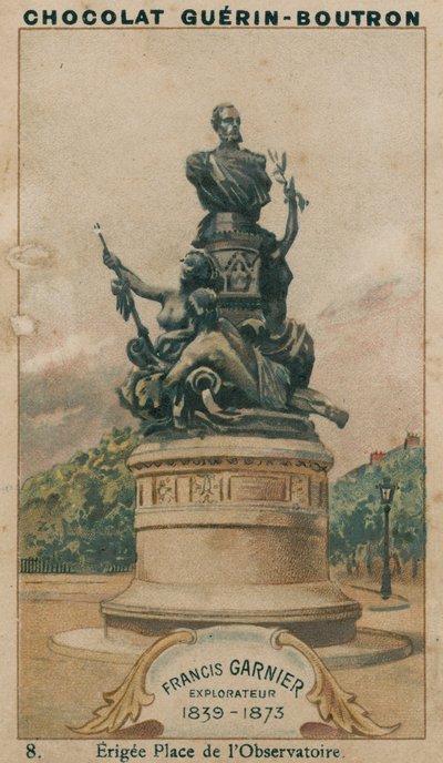 フランシスガルニエ、探検家、1839-1873年、エリジー広場 作： French School