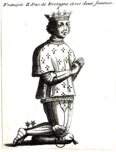 フランシスII（1435-88）ブルターニュ公 作： French School