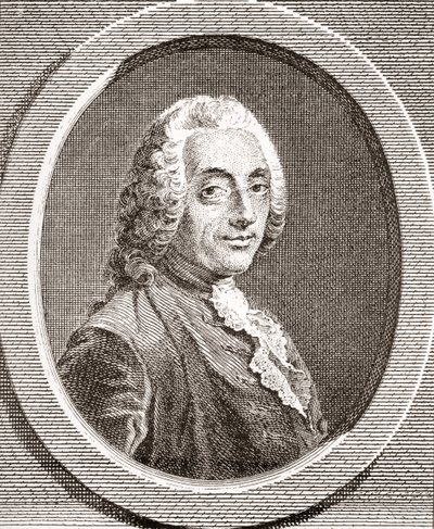 François-Augustinde Paradis de Moncrif、1688〜1770年。フランスの作家、詩人。 Les Heures Libresから1908年に出版されました。 作： French School