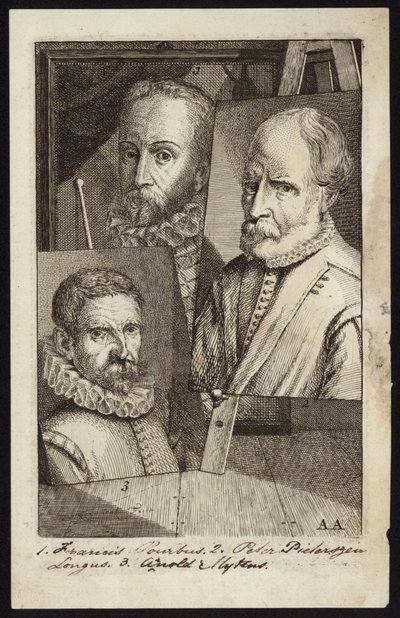 Frans Pourbus、Pieter Pieterszen、Arnold Mytens 作： French School