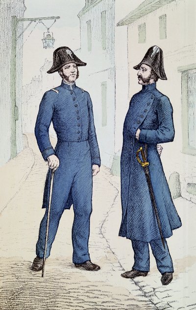 フランスの警官c.1829-30 作： French School