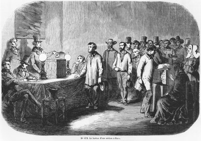 1848年4月23日のフランス選挙、パリでの1848年 作： French School