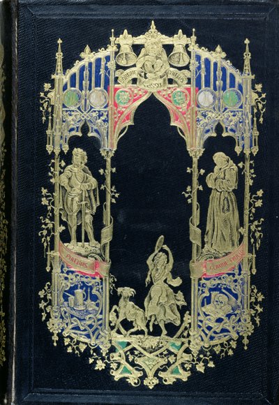 ヴィクトルユーゴーによるノートルダムドパリのエディション（1802-85）のエディションの表紙 作： French School