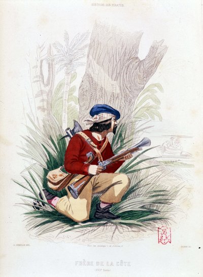 海岸の兄弟（17世紀） - P.クリスチャン著「Histoire des pirates et privateers de l