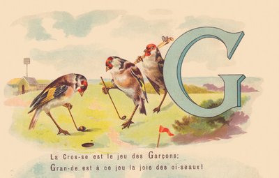 G：ラクロスはボーイズのゲームです。このゲームで素晴らしいのは鳥の喜びです 作： French School