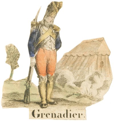 擲弾兵としてのG 作： French School