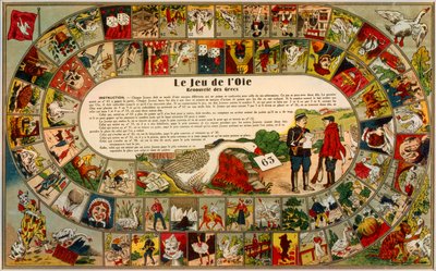 ガチョウのゲーム、1925年頃 作： French School