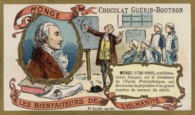 ガスパール・モンジュ（フランスの数学者）（クロモリト 作： French School