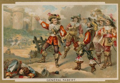 ファベール将軍、17世紀のフランス兵 作： French School