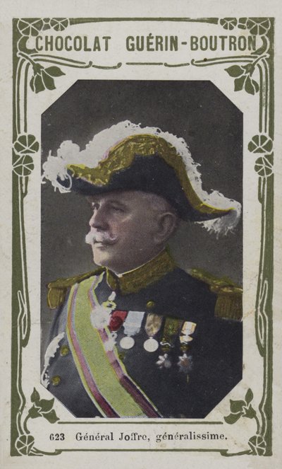 ジョフレ将軍、一般的に（カラー写真） 作： French School
