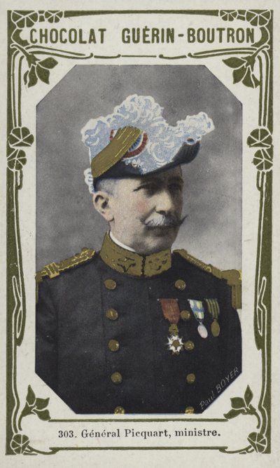 General Picquart、ministre（カラー写真） 作： French School