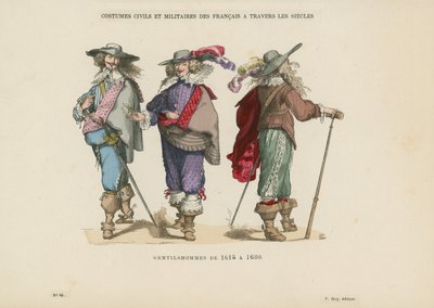 1615-1630年の紳士 作： French School