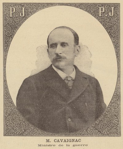 Godefroy Cavaignac、フランス戦争大臣 作： French School