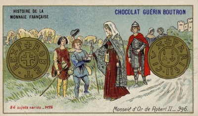 ロバート2世の金貨（996年）（クロモリト 作： French School