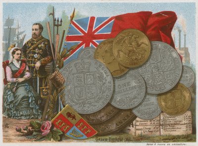 イギリス-通貨 作： French School