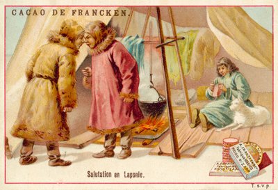 ラップランドでの挨拶（クロモリト 作： French School