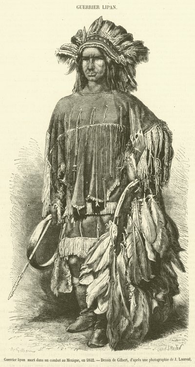 メキシコで戦死したリパン族の戦士（1842年）（彫刻 作： French School