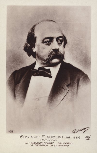 ギュスターヴ・フローベール（1820-1881）、フランスの小説家 作： French School