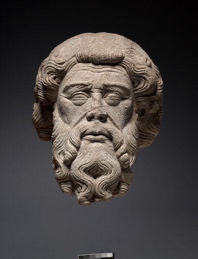 使徒の頭、c.1325-1350 作： French School