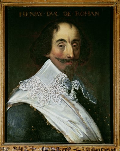 アンリ（1579〜1638年）ローハン公、1617年〜38年 作： French School