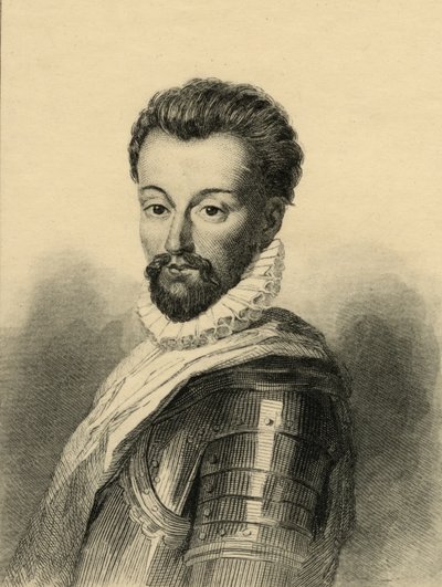 ブルボンのアンリ2世（1588-1646）コンデの王子 作： French School