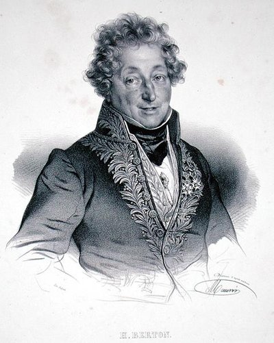 アンリ・モンタン・ベルトン（1767-1844）がフランソワ・セラフィン・デルペッシュ（1778-1825）に彫らせたもの（リトグラフ）。 作： French School