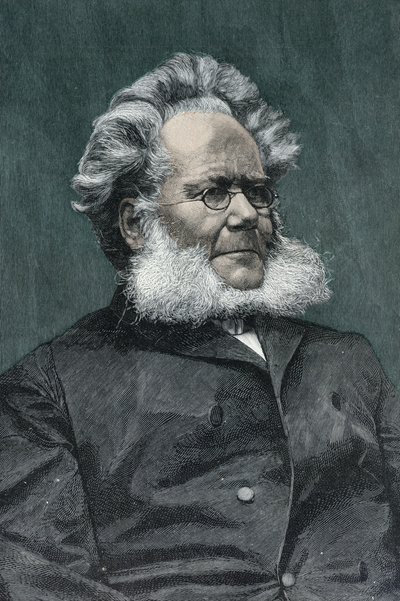 ヘンリック・イプセン（1828-1906）1901 作： French School