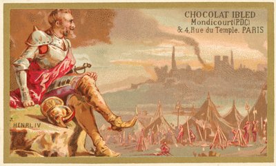 フランスのアンリ4世（クロモリト 作： French School