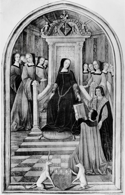 1518年にアミアンで開催されたルイーズドサヴォワ（1476〜1531）へのオマージュ。 作： French School