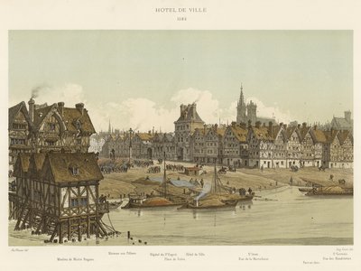 市庁舎、1583 作： French School