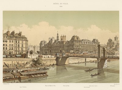 市庁舎、1842 作： French School