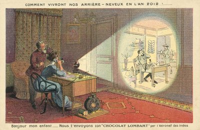 2012年、人々はどう生きるか（カラーリトグラフ 作： French School