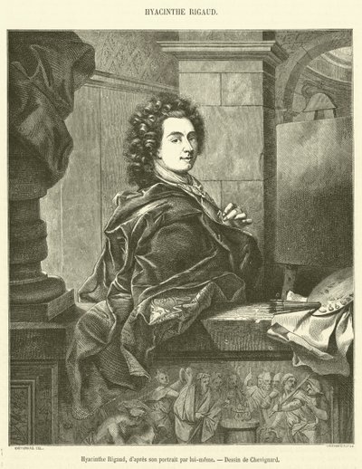 Hyacinthe Rigaud (エングレービング) 作： French School