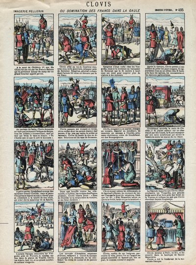 ペラン・ハウスのエピナルの画像 - 1913年頃 - クロヴィスまたはガリアにおけるフランの支配 作： French School
