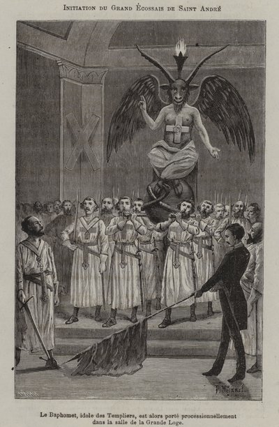 聖アンデレの騎士の入門（彫刻 作： French School