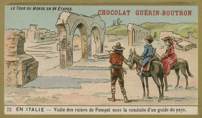 イタリア：地元のガイドと一緒にポンペイの遺跡を訪問 作： French School