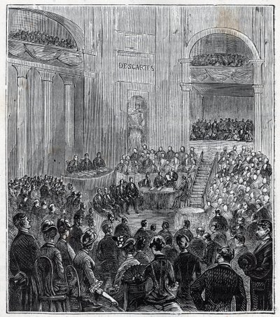 ジャック・バビネ（1794 - 1872）：1840年の5つのアカデミーの厳粛な会合でのフランスの物理学者・天文学者 - アレクシス・クレールの「すべての人に行き渡る科学 - 物理学と化学」に掲載された版画 - 19世紀末。19世紀末 個人蔵 作： French School