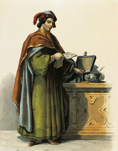 ジャック・クール（1395-1456）フランスの商人 作： French School