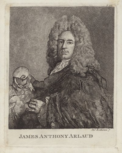 James Anthony Arlaud、ジュネーブ出身のスイス人アーティスト。チャールズブレザトンの刻印 作： French School