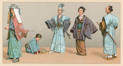 日本の衣装 作： French School