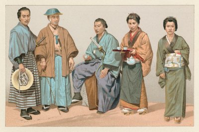 日本の衣装 作： French School