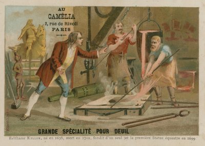 Jean-Balthazar Keller、スイスの創設者 作： French School