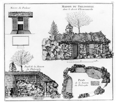 エルメノンヴィルのジャンジャックルスセウスエルミタージュ（430491も参照） 作： French School