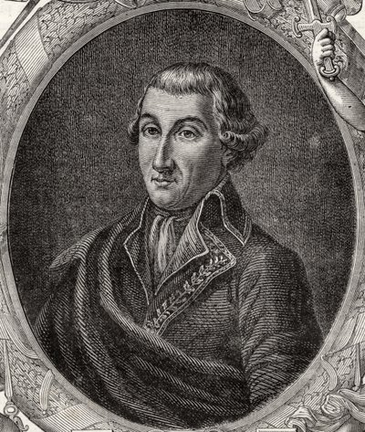 ルイ・ブラン（1811-82）の「歴史革命フランセーズ」のジャン・バティスト・カミーユ・カンクロー（1740-1817） 作： French School