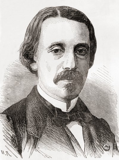 ジャン・ベルナール・レオン・フーコー『科学の傑作』（1870年頃出版）より（彫刻作品 作： French School