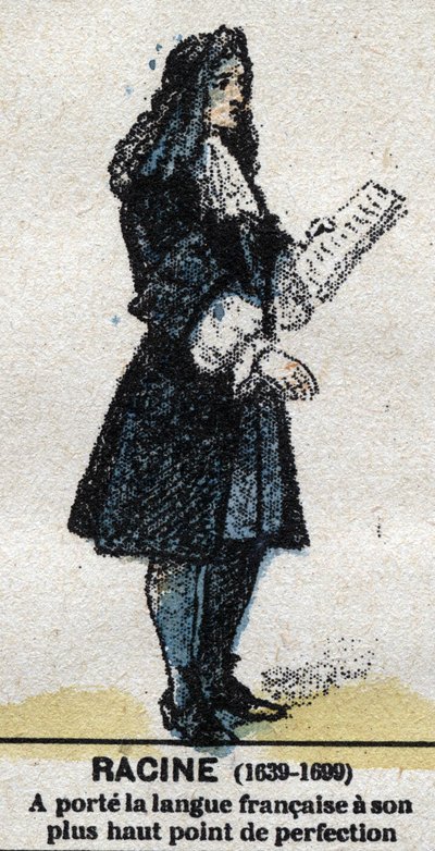 ジャン・ラシーヌ（1639-1699）、フランスの悲劇的な詩人。 作： French School