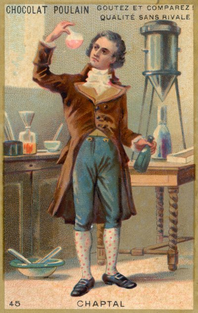 Jeanne-Antoine Chaptal、化学者 作： French School