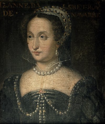 ジャンヌIIIダルブレ（1528-72） 作： French School